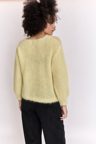 Pull col Ven Kid Mohair
