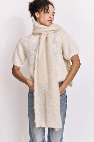 Maxi Echarpe en Kid mohair