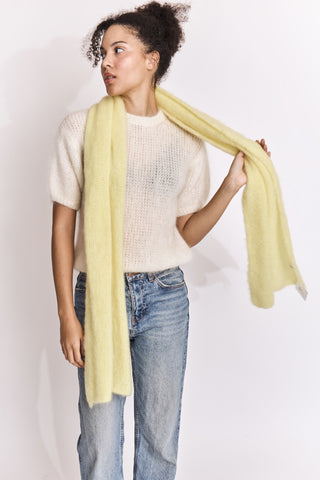 Maxi Echarpe en Kid mohair