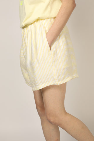 Short fluide rayé