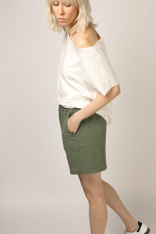 Short en gaze de coton