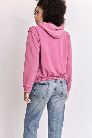 Sweatshirt zippé Arty Club manches longues